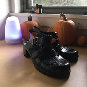 Jelly sandals - worn twice!!!!